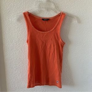Early 2000s Abercrombie Rhinstone tank top